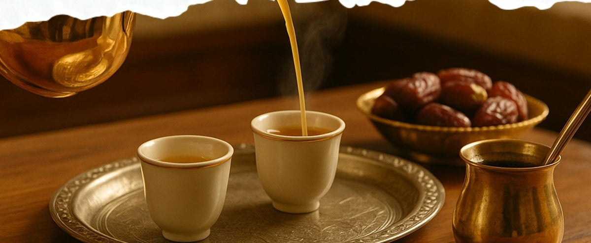 Cardamom Arabic Gahwa, made with EcoNfuse Cardamom liquid spice extract