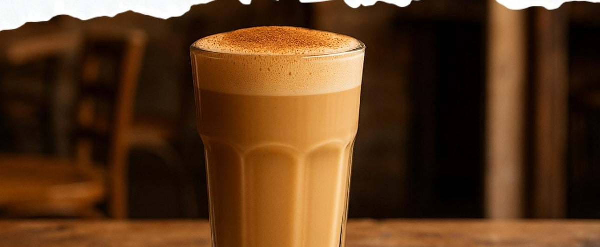 Chai Masala Dirty Chai Latte, made with EcoNfuse Chai Masala liquid spice extract