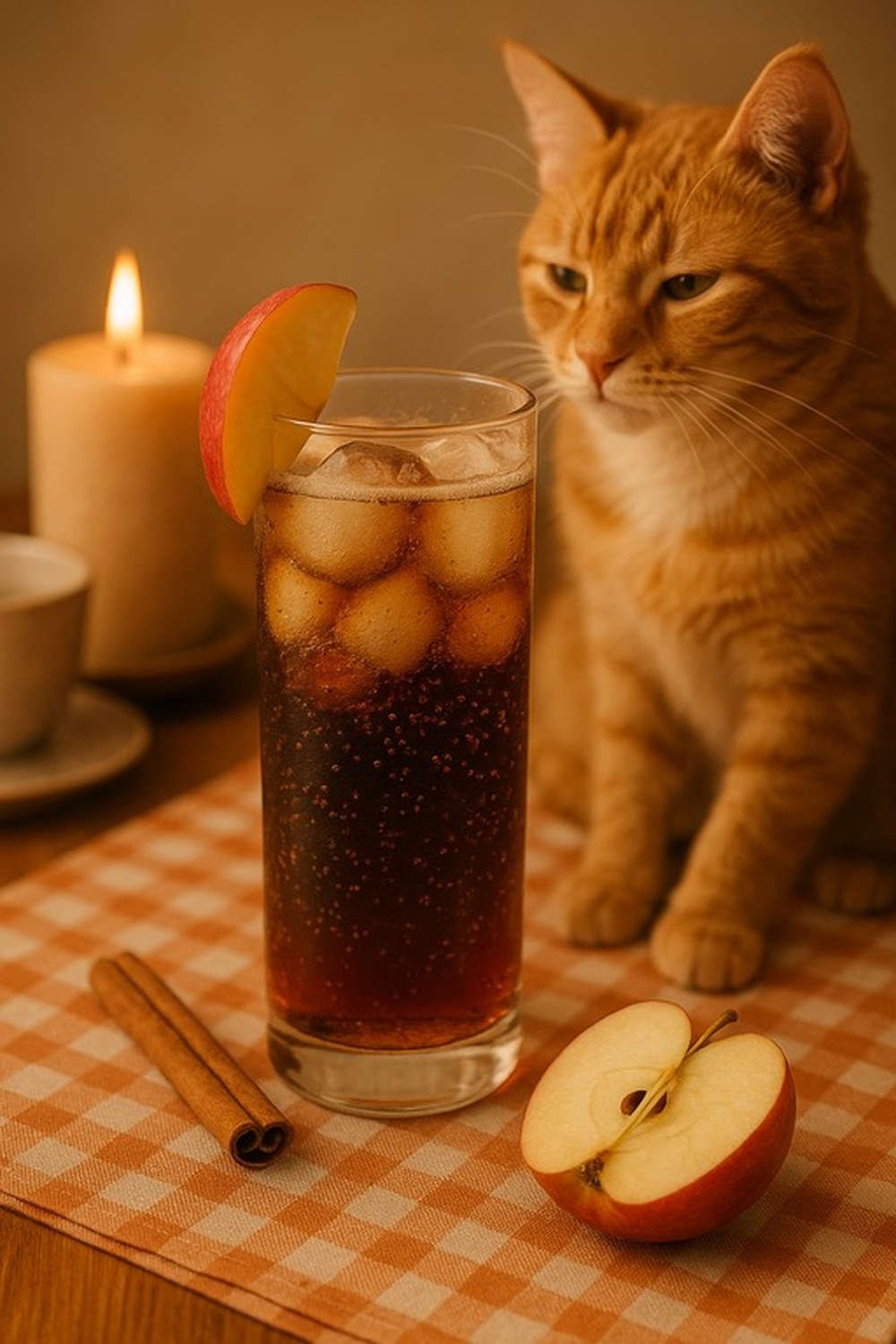 Chai Masala Spiced Apple Cola, made with EcoNfuse Chai Masala liquid spice extract