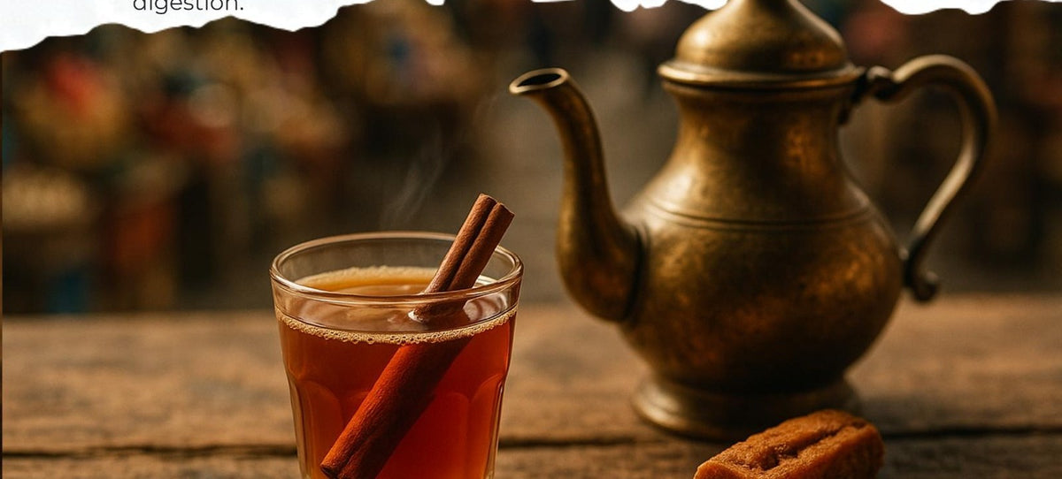 Chukku Kappi Qishr (Yemeni Ginger Coffee), made with EcoNfuse Chukku Kappi Blend liquid spice extract