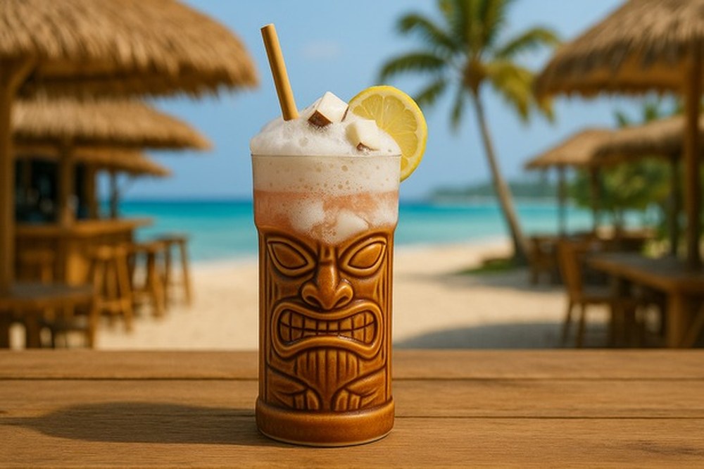 Lemongrass Coconut Thai Fizz, made with EcoNfuse Lemongrass Citrus Blend liquid spice extract
