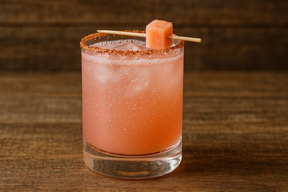 Peri Peri Guava Cooler, made with EcoNfuse Peri Peri liquid spice extract