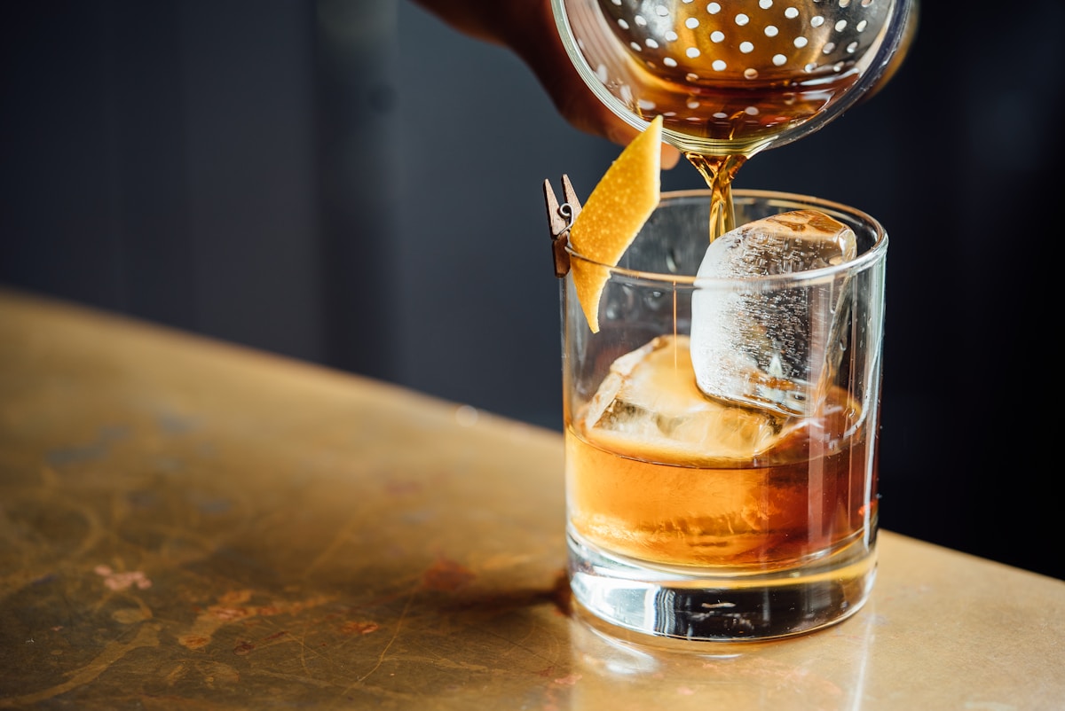 Chai Masala Old Fashioned, made with EcoNfuse Chai Masala liquid spice extract
