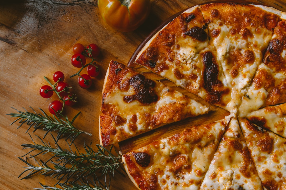 Peri Peri Pizza, made with EcoNfuse Peri Peri liquid spice extract