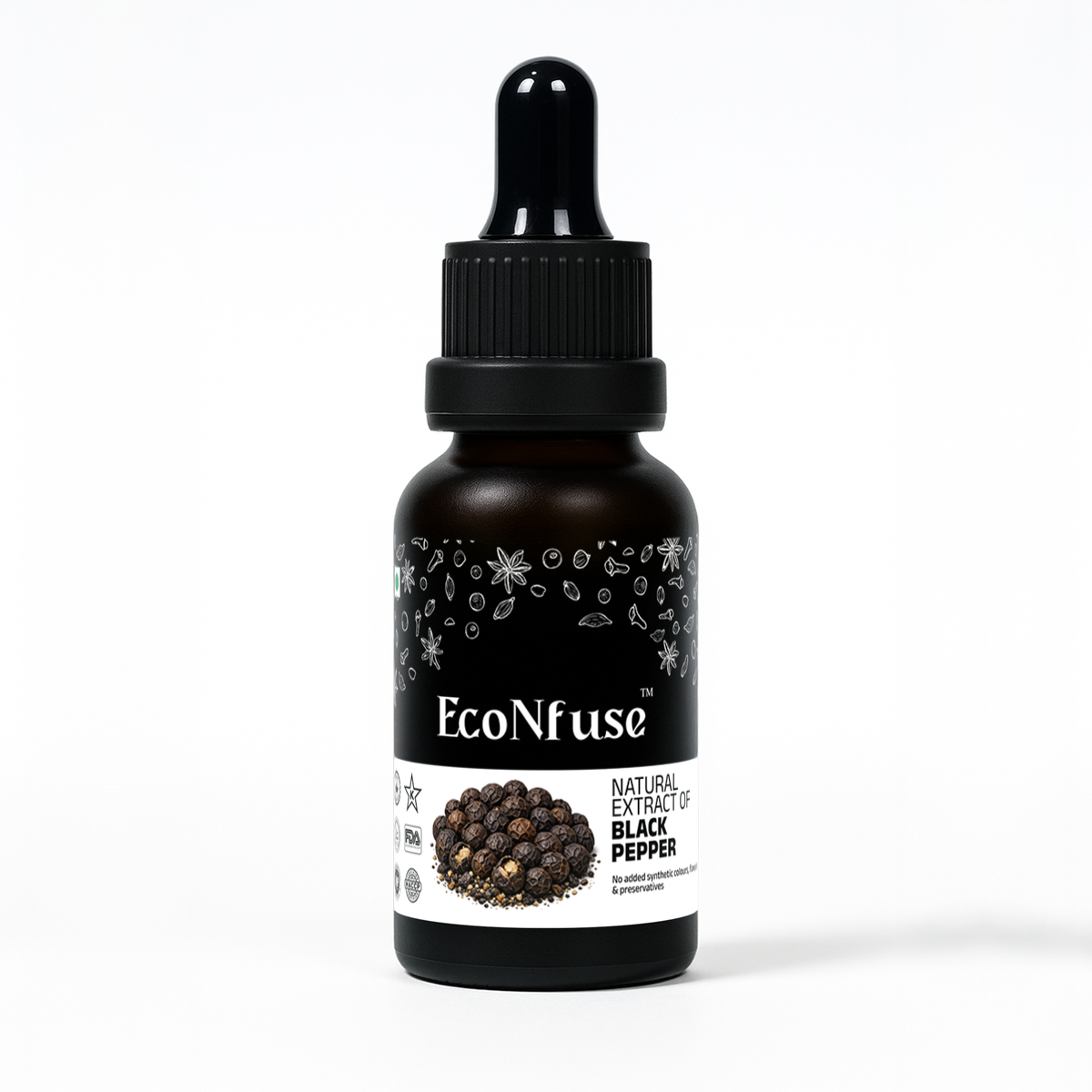 Black Pepper Liquid Spice Extract (Kali Mirch Drops)