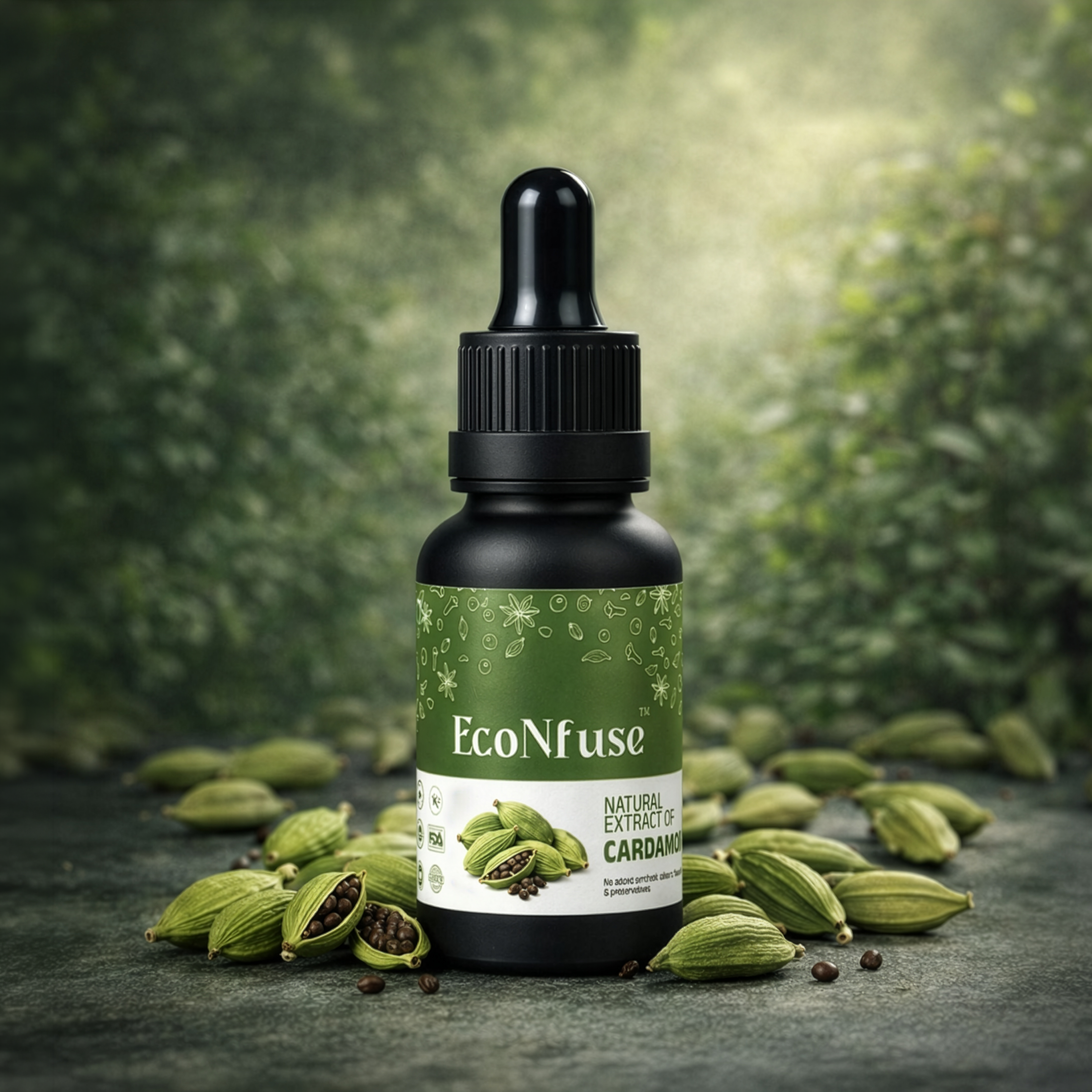 Cardamom Liquid Spice Extract (Elaichi Drops) — 5 ml
