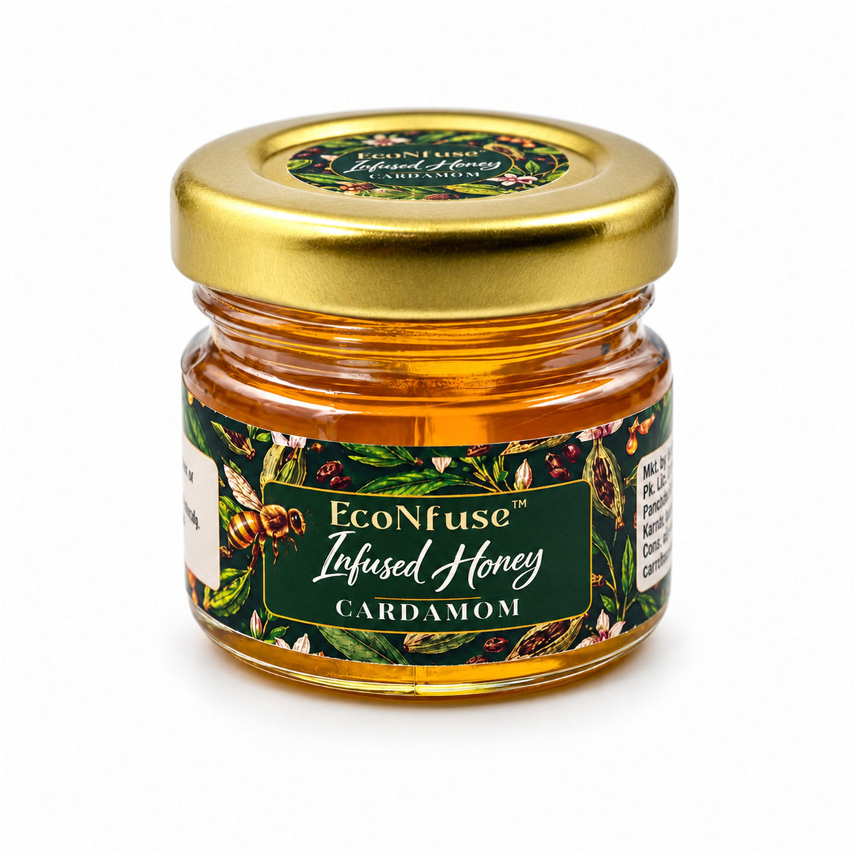 Cardamom Infused Honey, 40 g