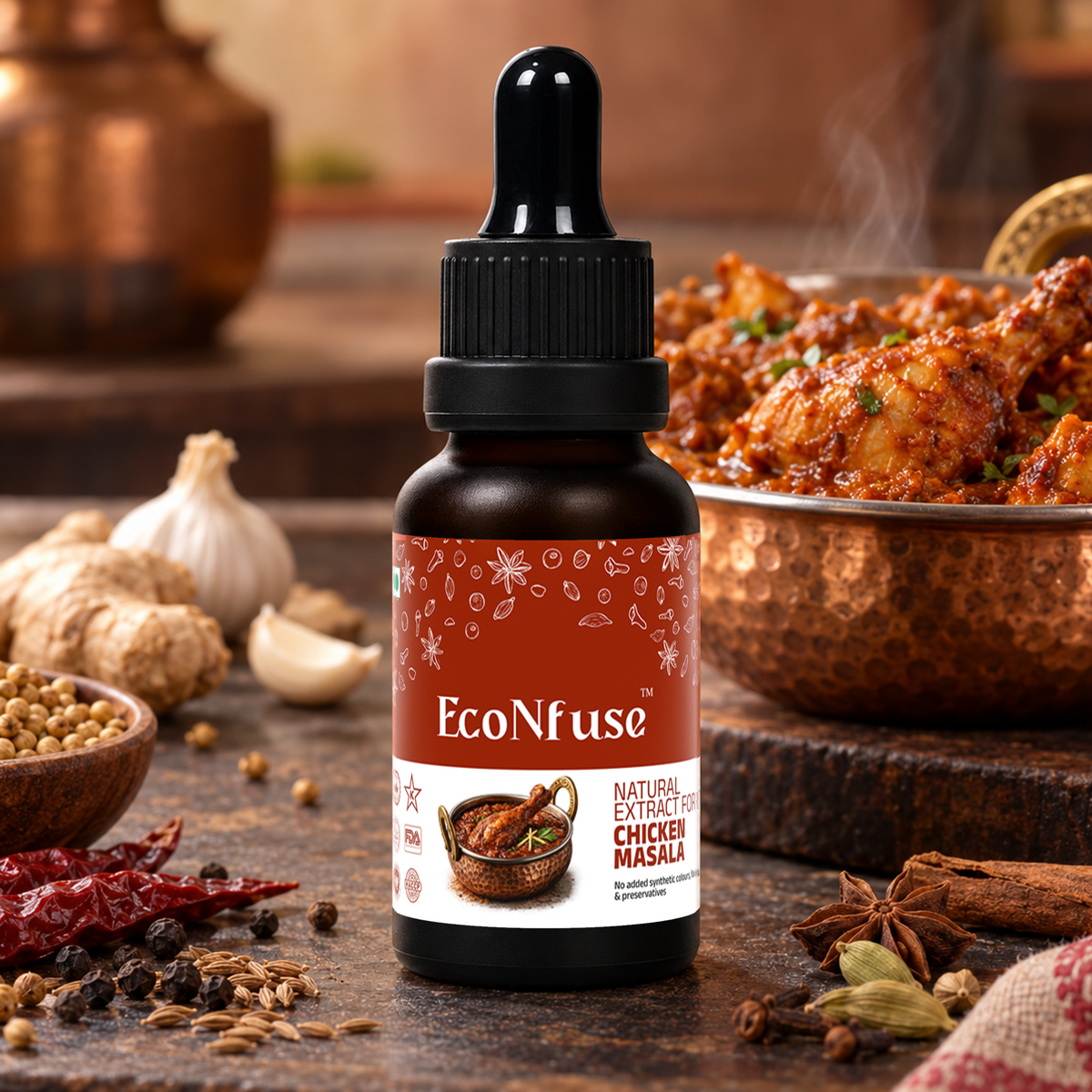 Chicken Masala Liquid Spice Extract