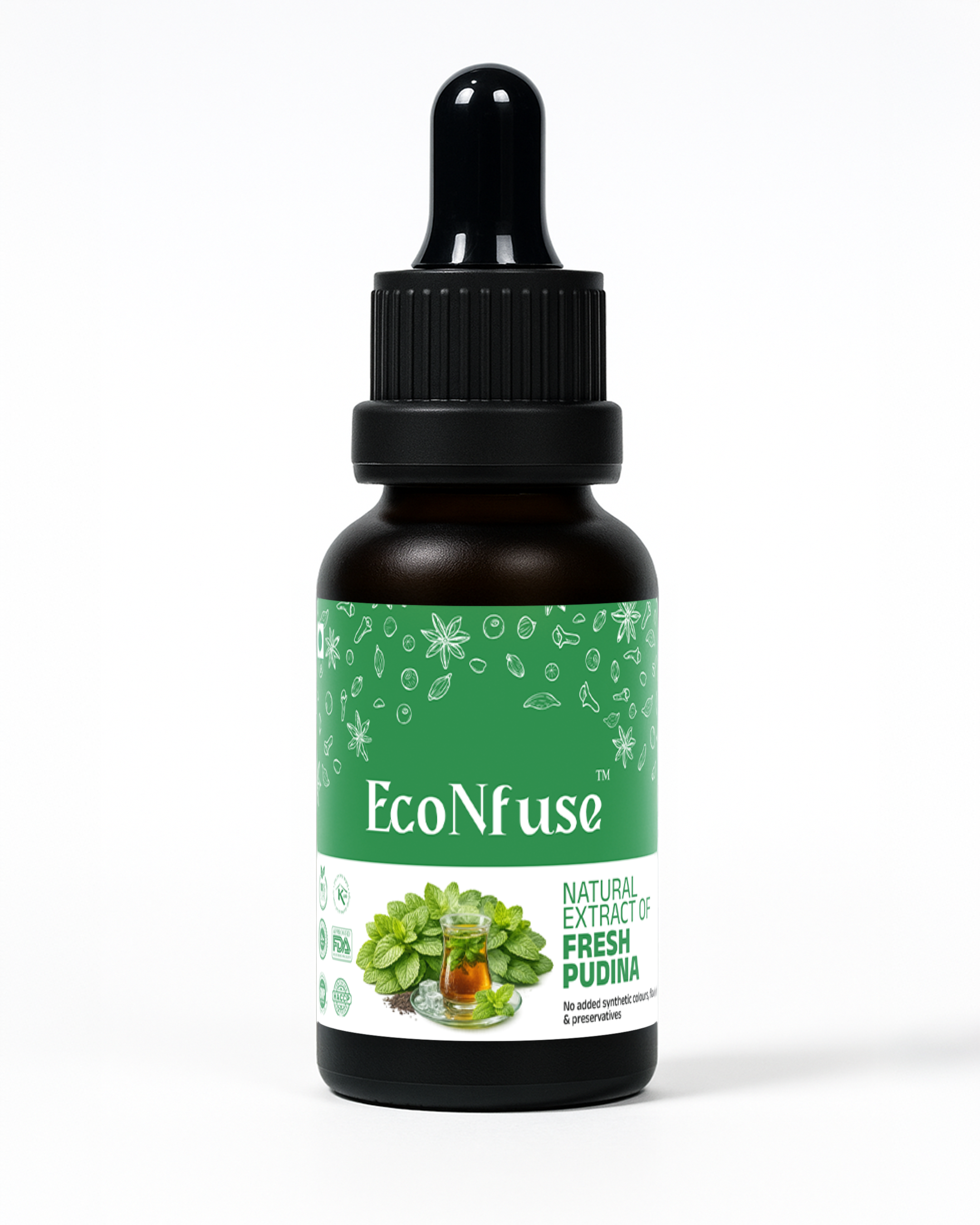 Fresh Pudina (Mint) Liquid Extract — 5 ml