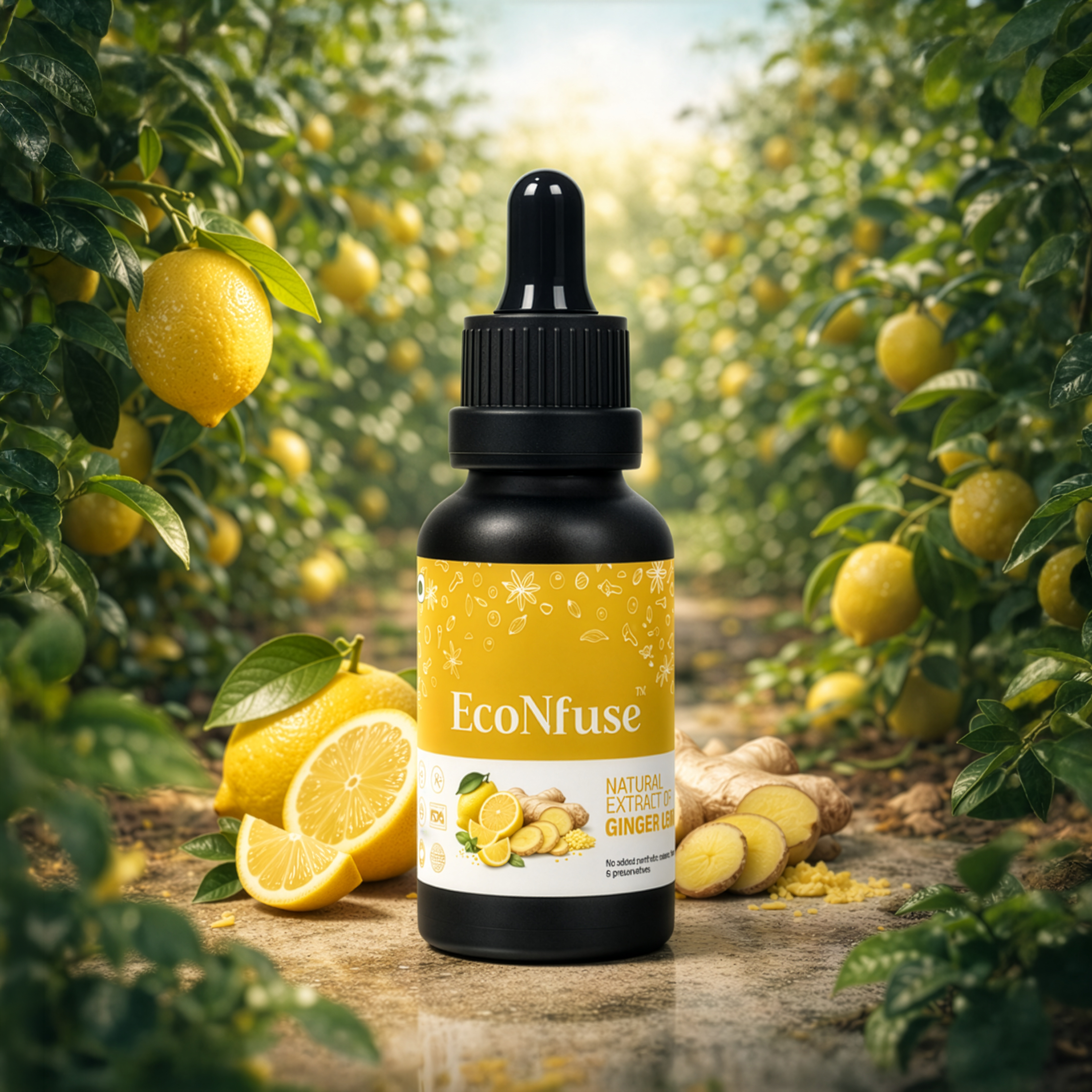 Ginger Lemon Liquid Spice Extract — 5 ml