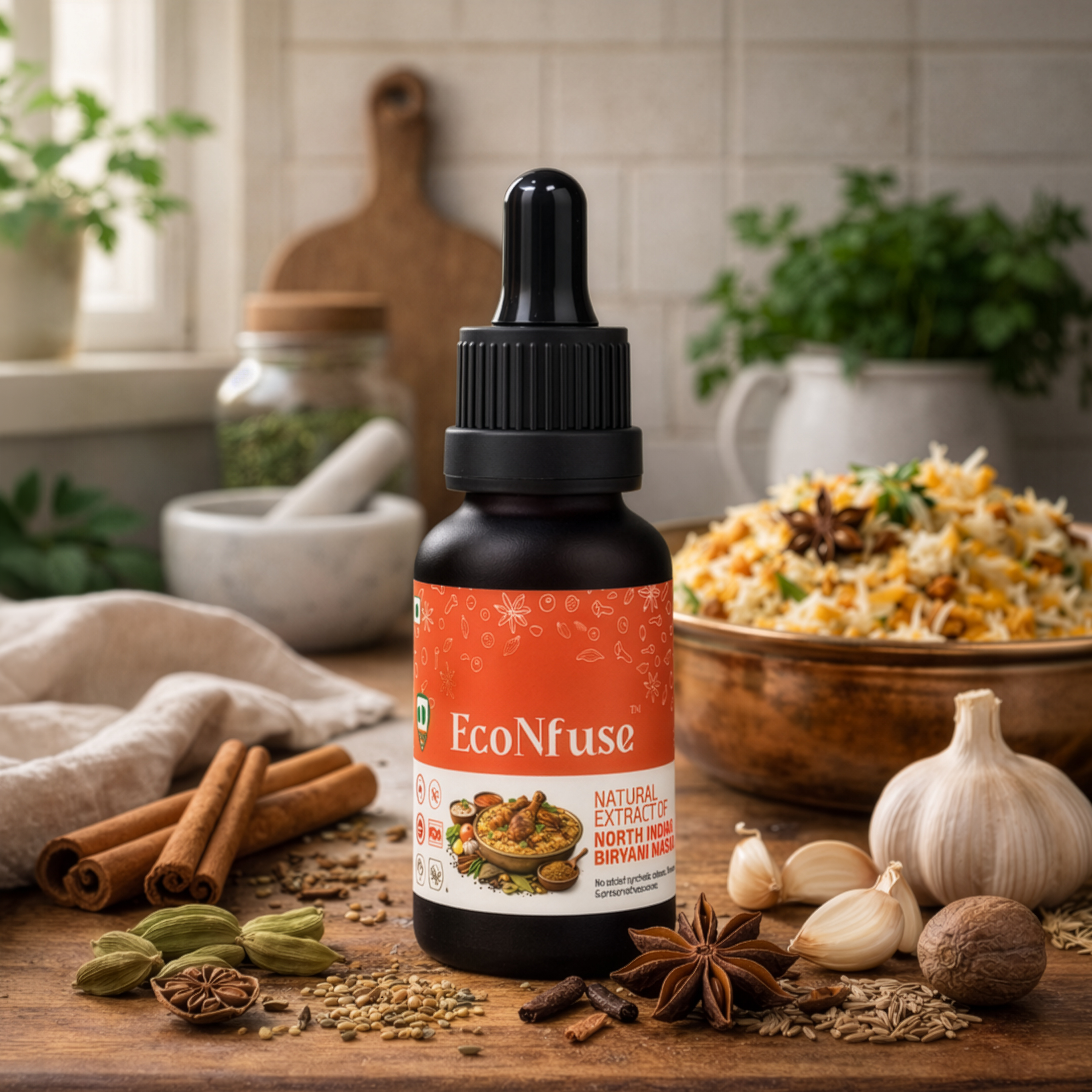 North Indian Biriyani Masala Liquid Extract — 15 ml