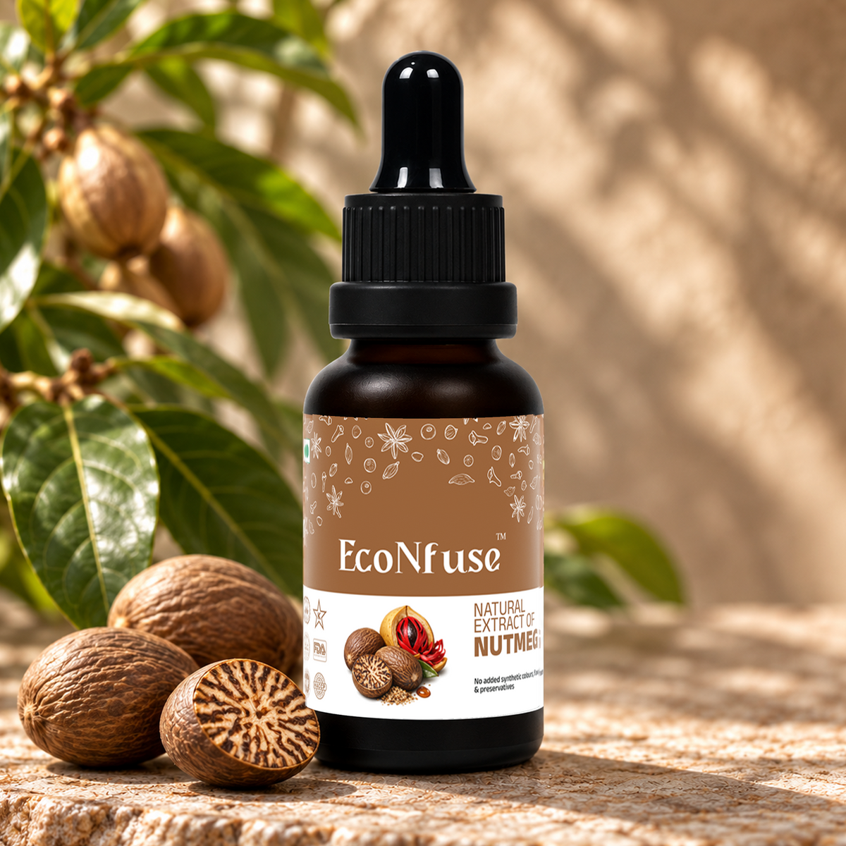Nutmeg Liquid Spice Extract (Jaiphal Drops)