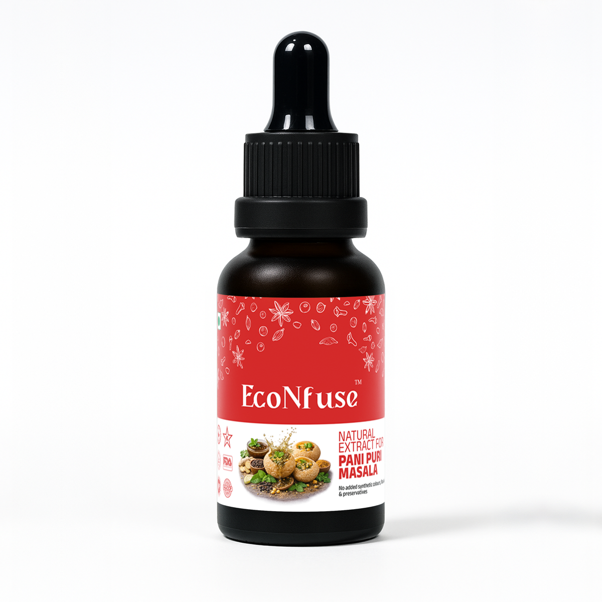 Pani Puri Masala Liquid Spice Extract (Golgappa)