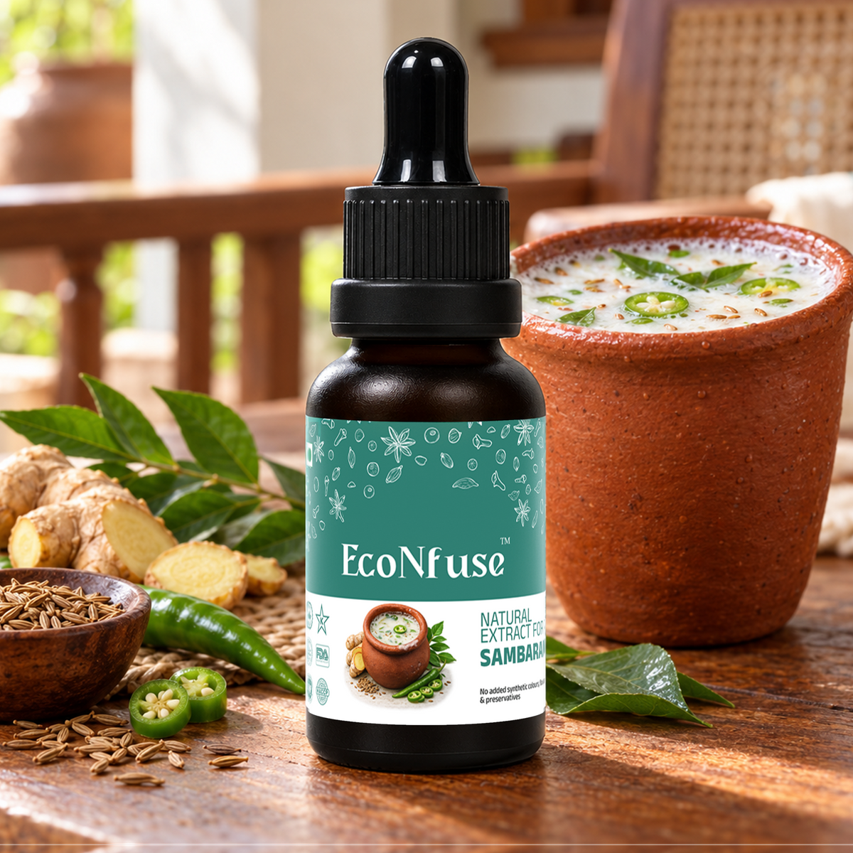 Sambaram Liquid Spice Extract (Kerala Buttermilk Masala)