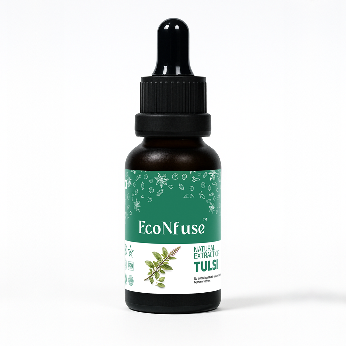 Tulsi Liquid Spice Extract (Holy Basil Drops)