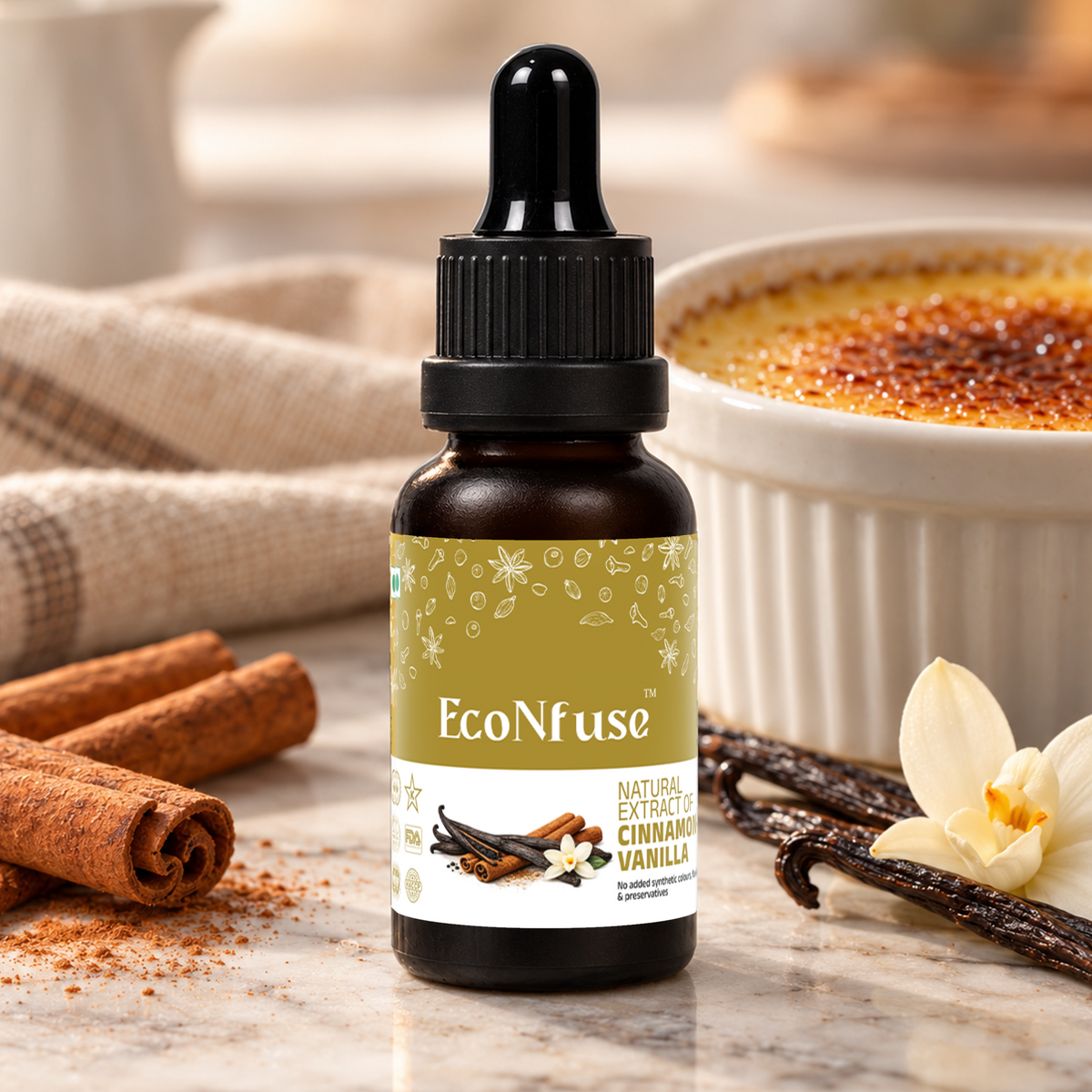 Cinnamon Vanilla Liquid Spice Extract