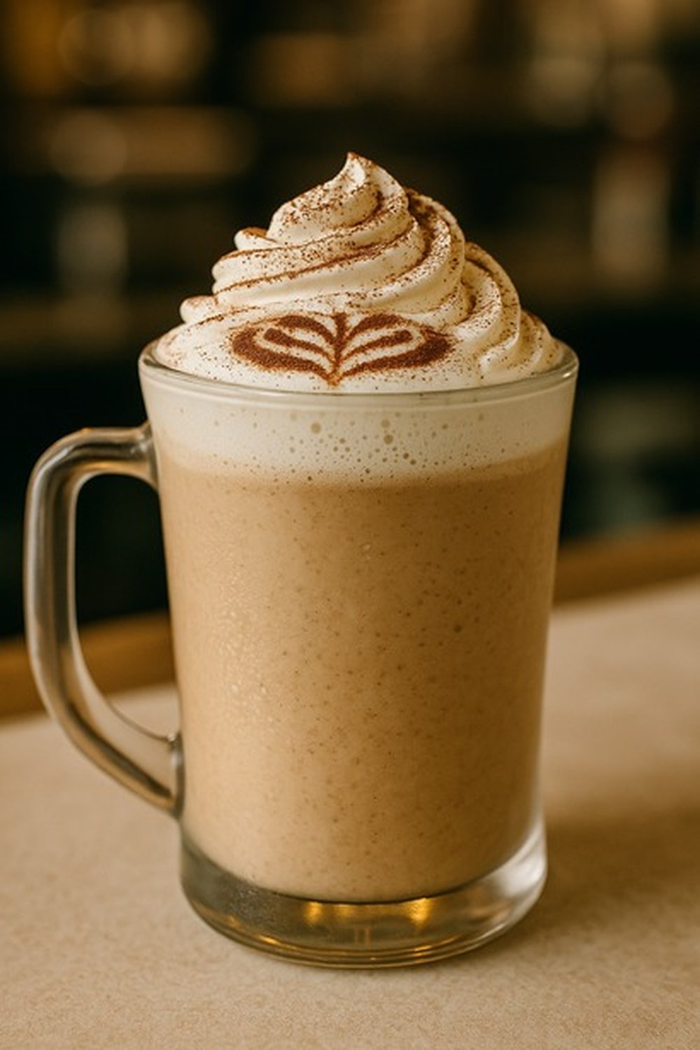 Cardamom Cappuccino Ice Blend, made with EcoNfuse Cardamom liquid spice extract
