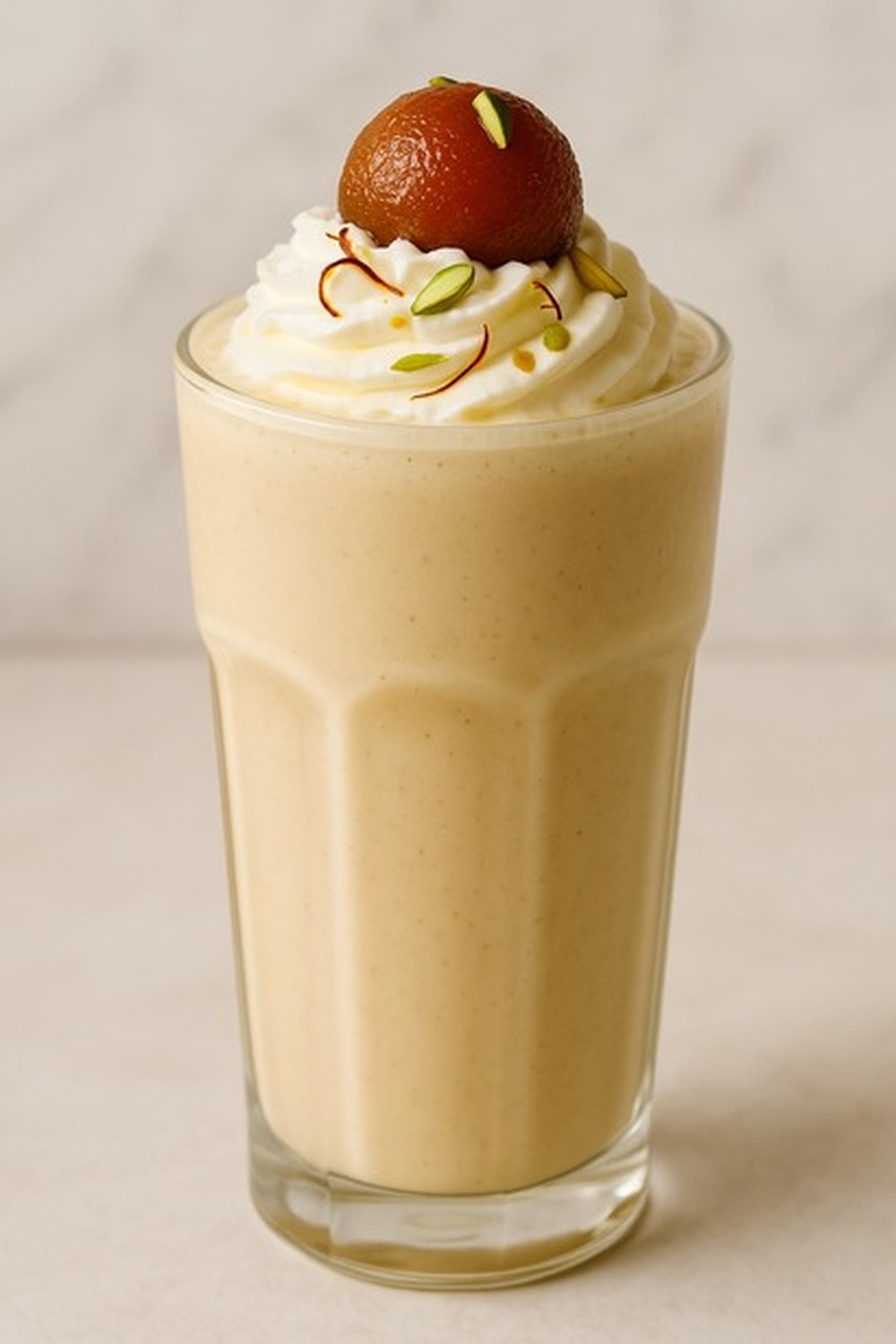 Cardamom Gulab Jamun Shake, made with EcoNfuse Cardamom liquid spice extract