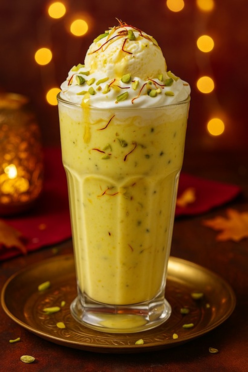 Cardamom Kesar Pista Mastani, made with EcoNfuse Cardamom liquid spice extract