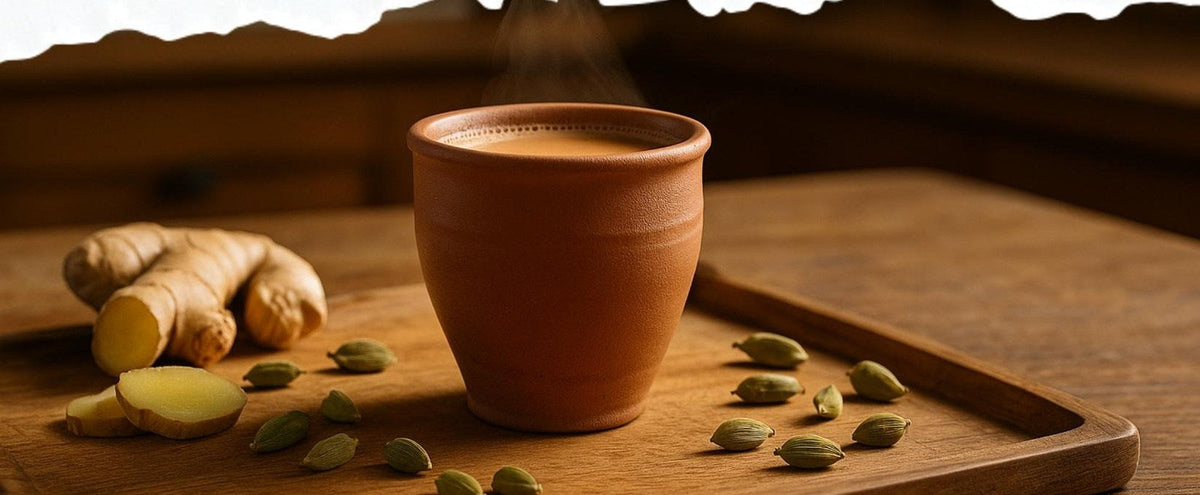 Chai Masala Adrak Elaichi Chai, made with EcoNfuse Chai Masala liquid spice extract