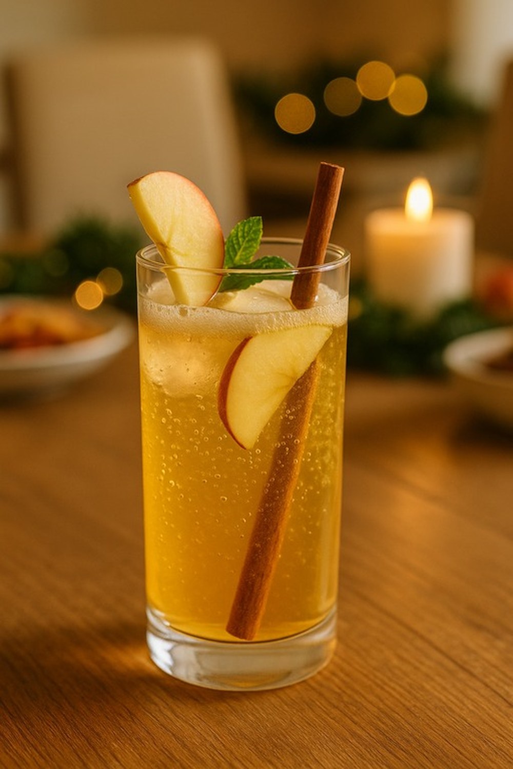 Cinnamon Vanilla Apple Fizz, made with EcoNfuse Cinnamon Vanilla liquid spice extract