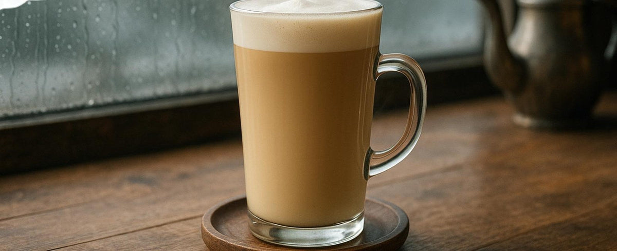 Cinnamon Vanilla London Fog, made with EcoNfuse Cinnamon Vanilla liquid spice extract