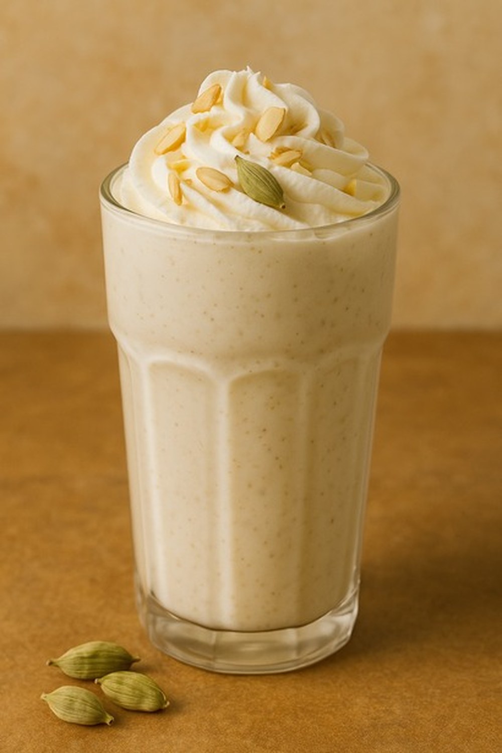 Elaichi Badam Shake, made with EcoNfuse Cardamom liquid spice extract