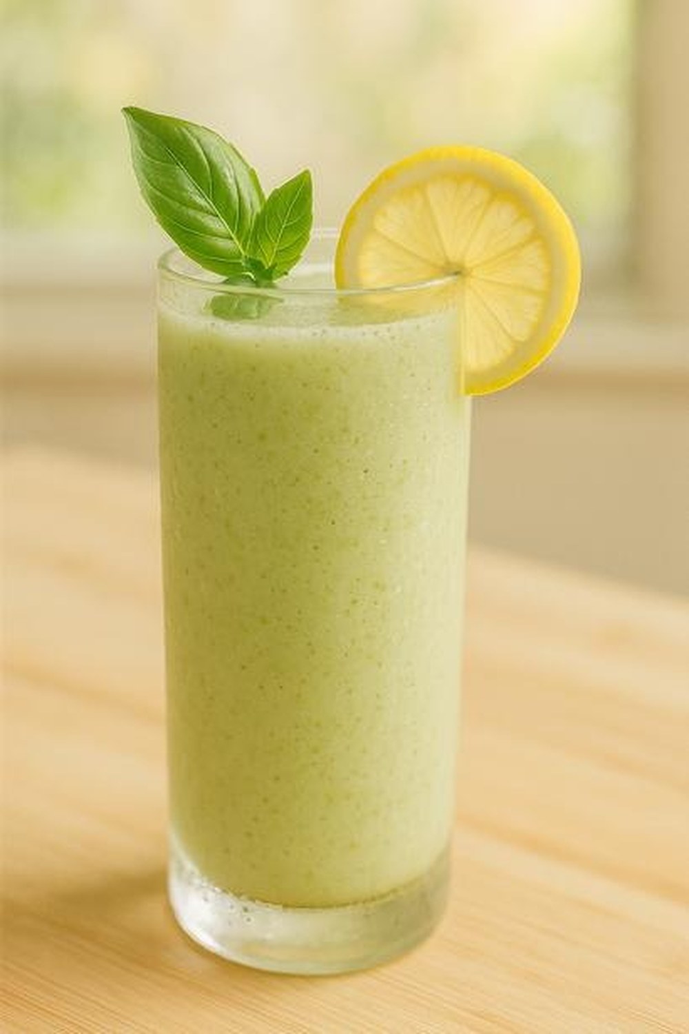 Herbal Tulsi Lemon Iced Frappe, made with EcoNfuse Herbal Spice Blend liquid spice extract