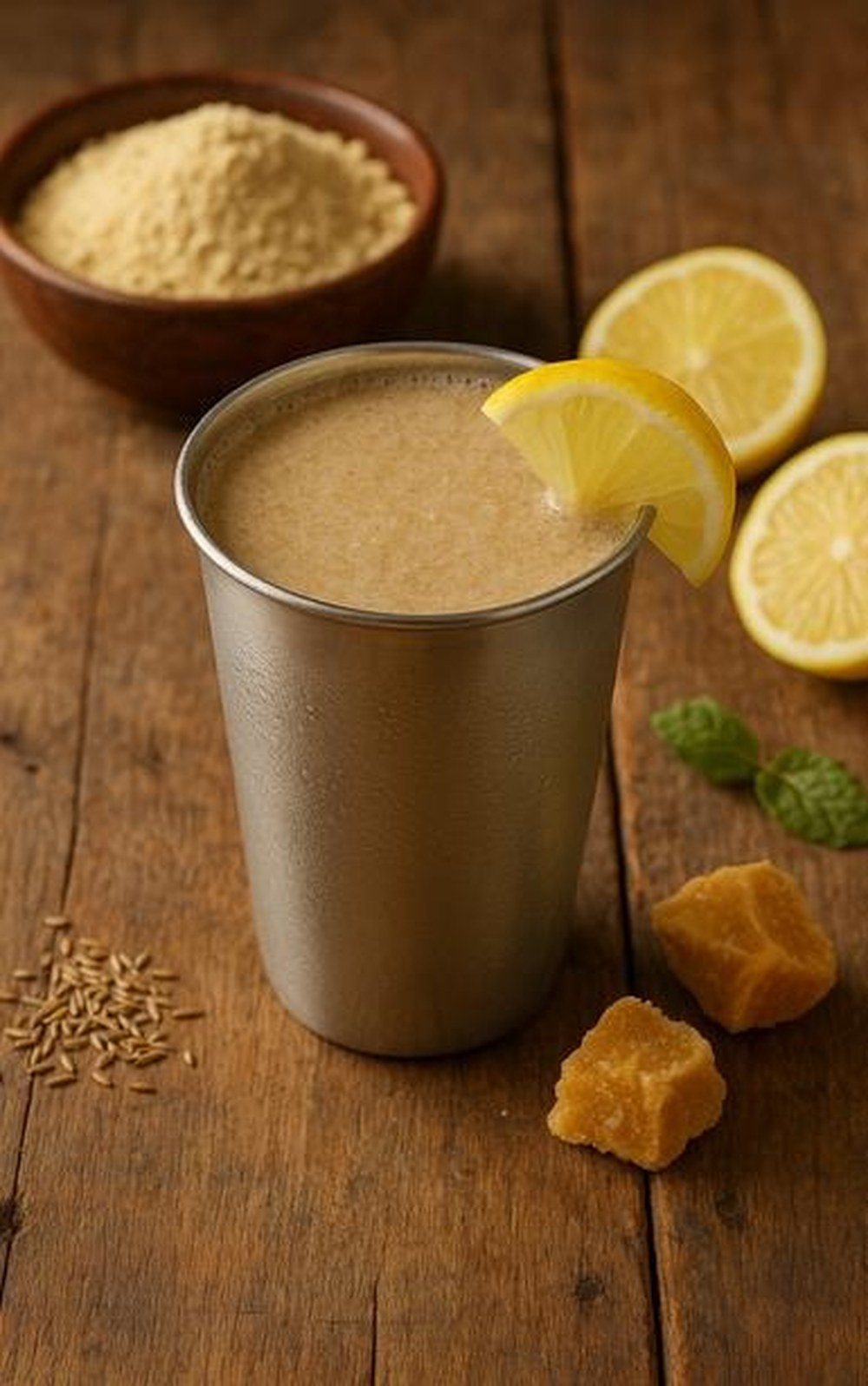 Jaljeera Sattu Cooler, made with EcoNfuse Jaljeera Masala liquid spice extract