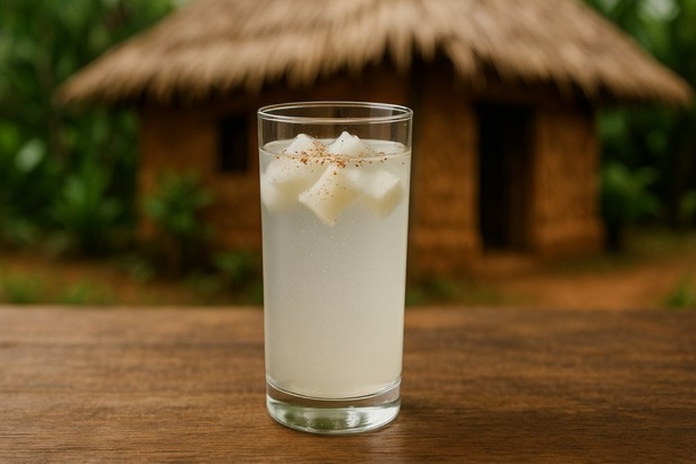 Jaljeera Tender Coconut Cooler, made with EcoNfuse Jaljeera Masala liquid spice extract