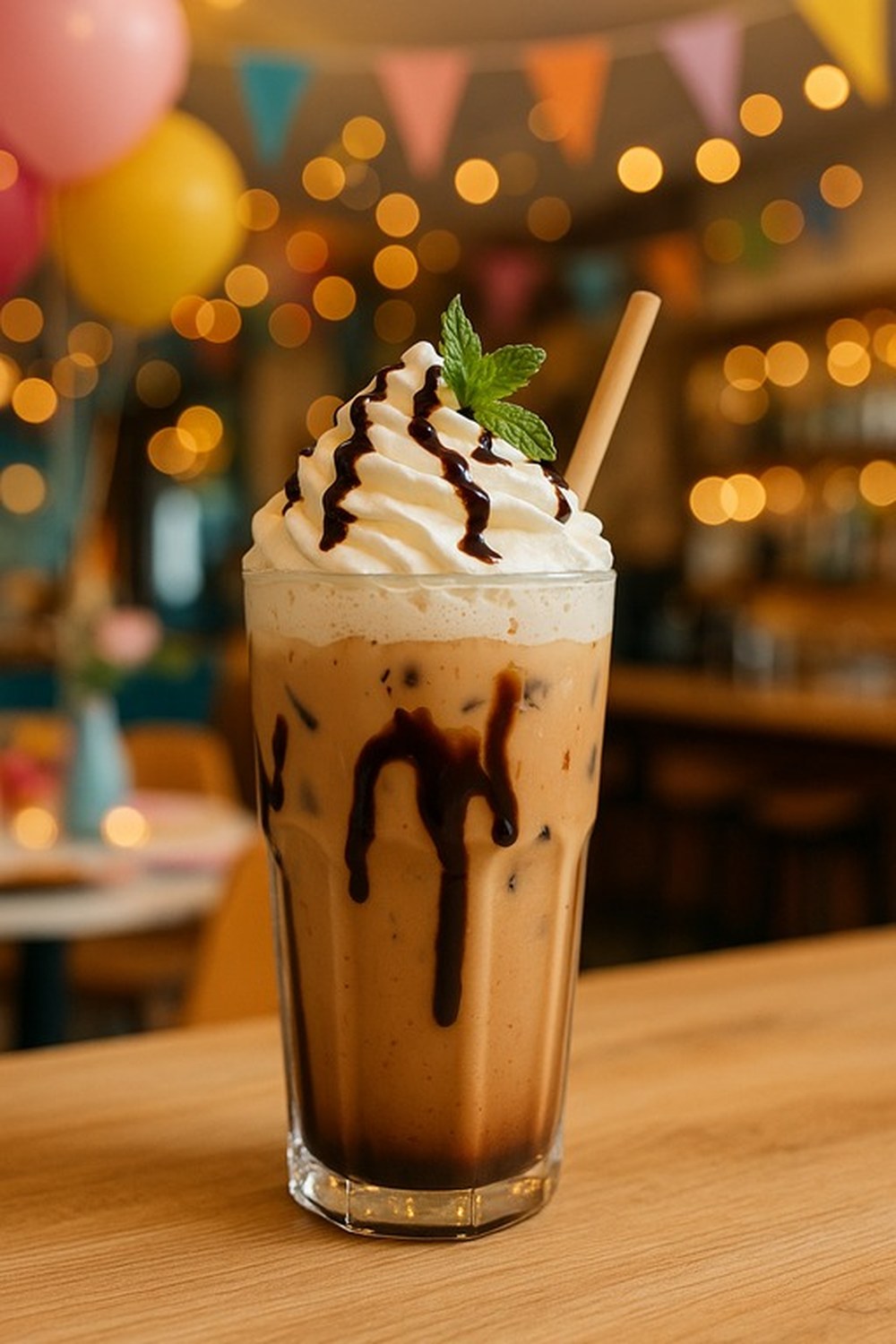 Pudina Choco-Mint Cold Coffee, made with EcoNfuse Fresh Pudina liquid spice extract