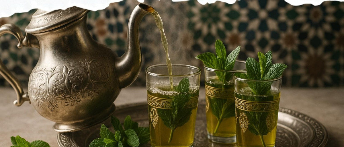 Pudina Moroccan Mint Tea, made with EcoNfuse Fresh Pudina liquid spice extract