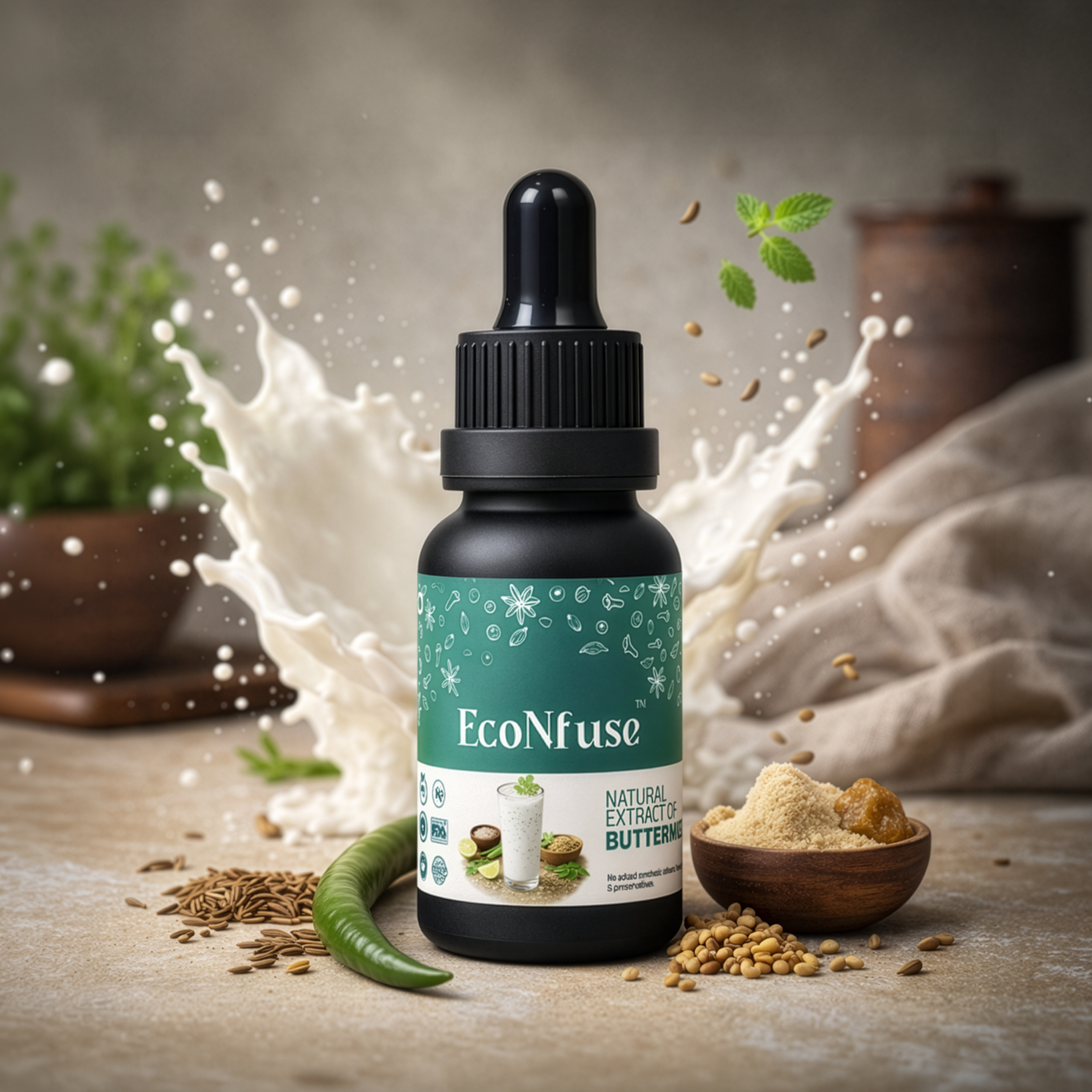 Buttermilk Masala Liquid Extract (Chaas Masala) — 5 ml