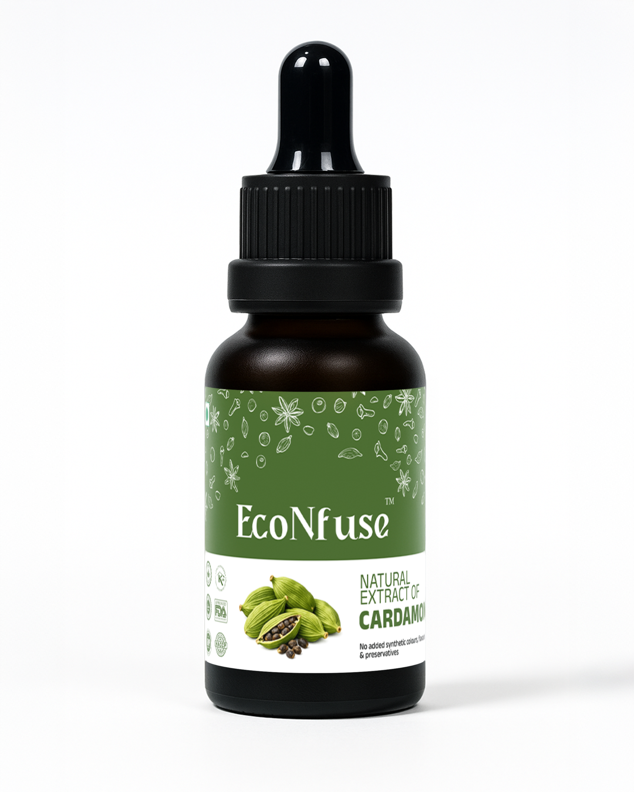 Cardamom Liquid Spice Extract (Elaichi Drops) — 5 ml