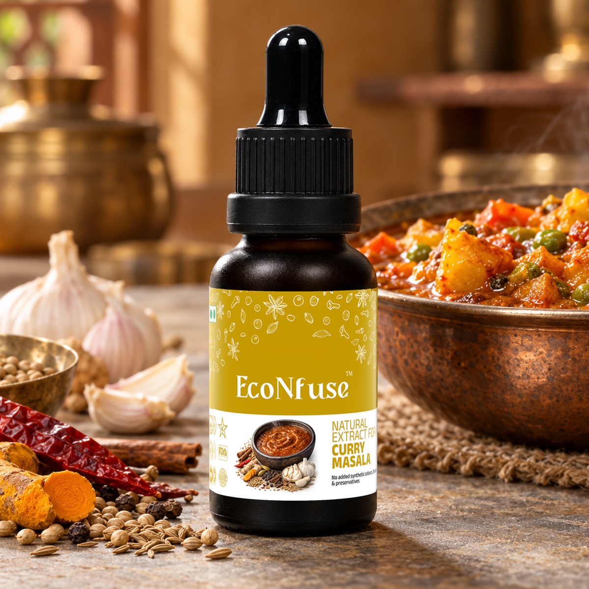 Curry Masala Liquid Spice Extract