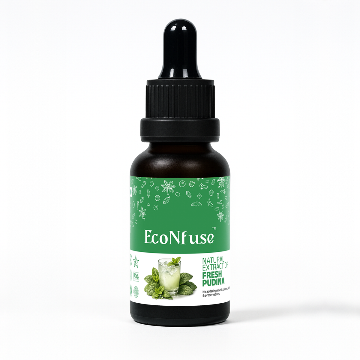 Fresh Pudina Liquid Spice Extract (Mint)
