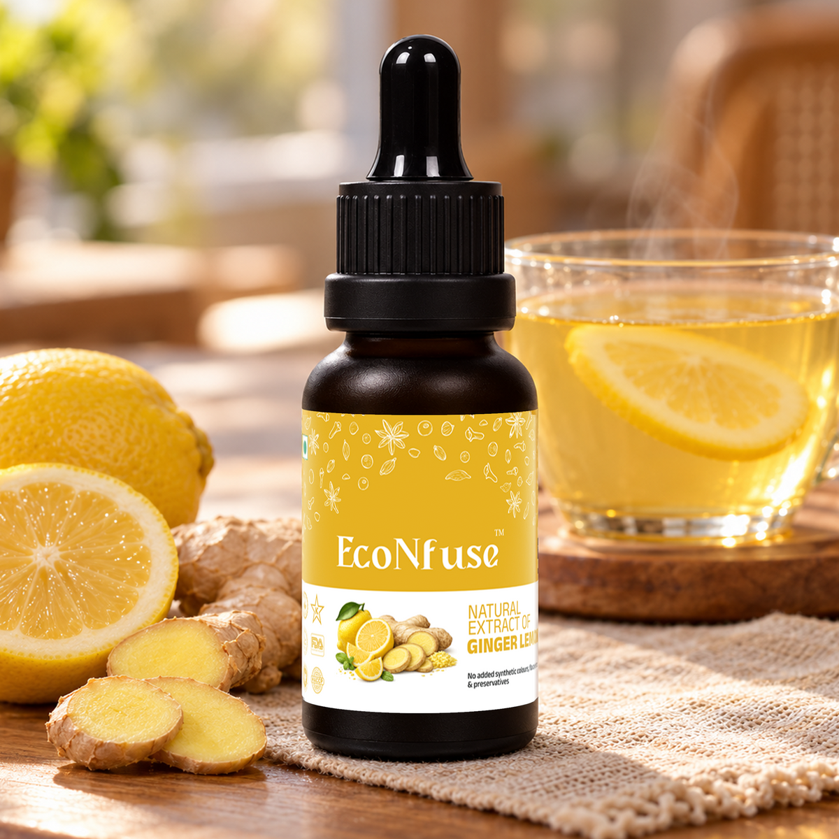 Ginger Lemon Liquid Spice Extract