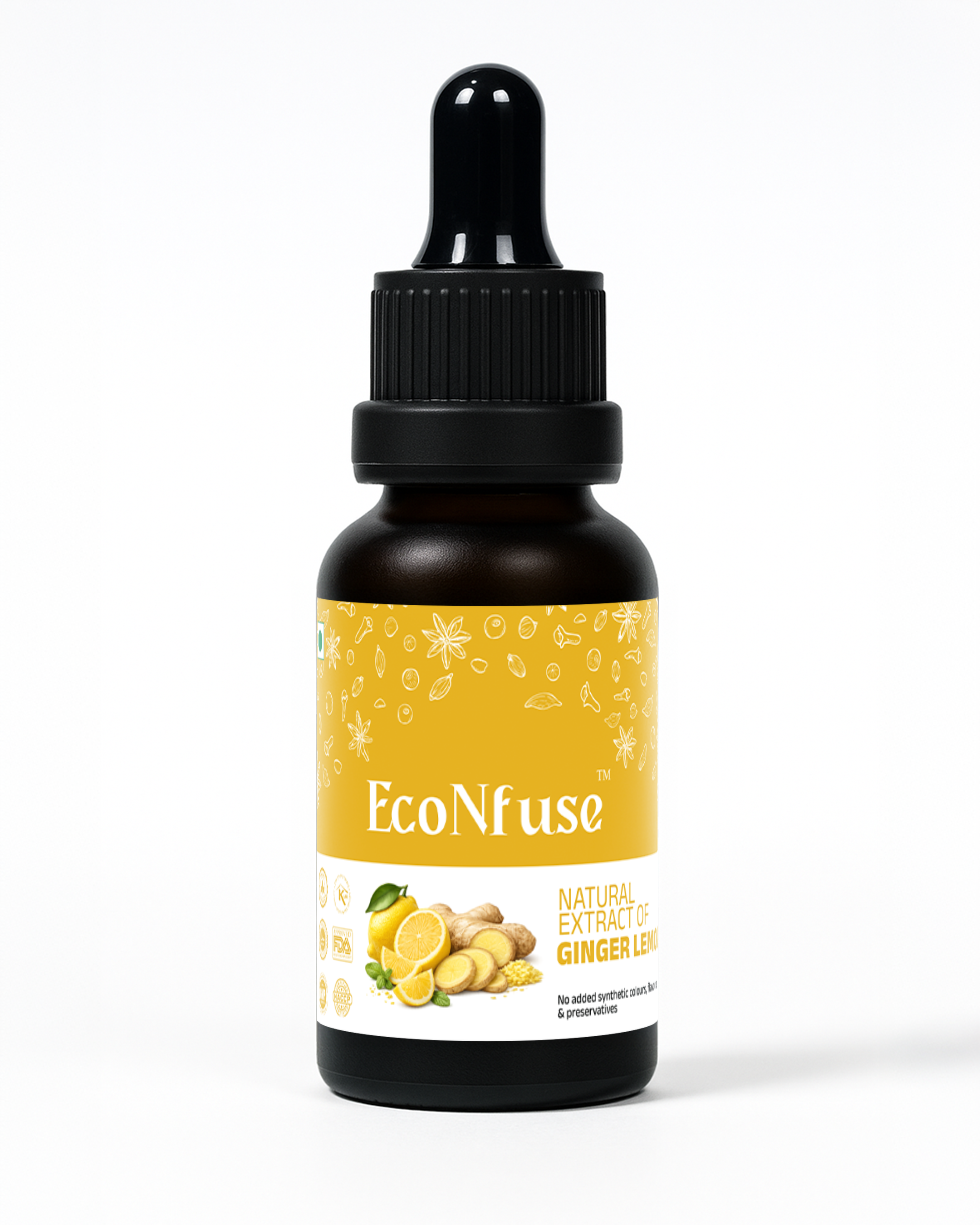 Ginger Lemon Liquid Spice Extract — 5 ml