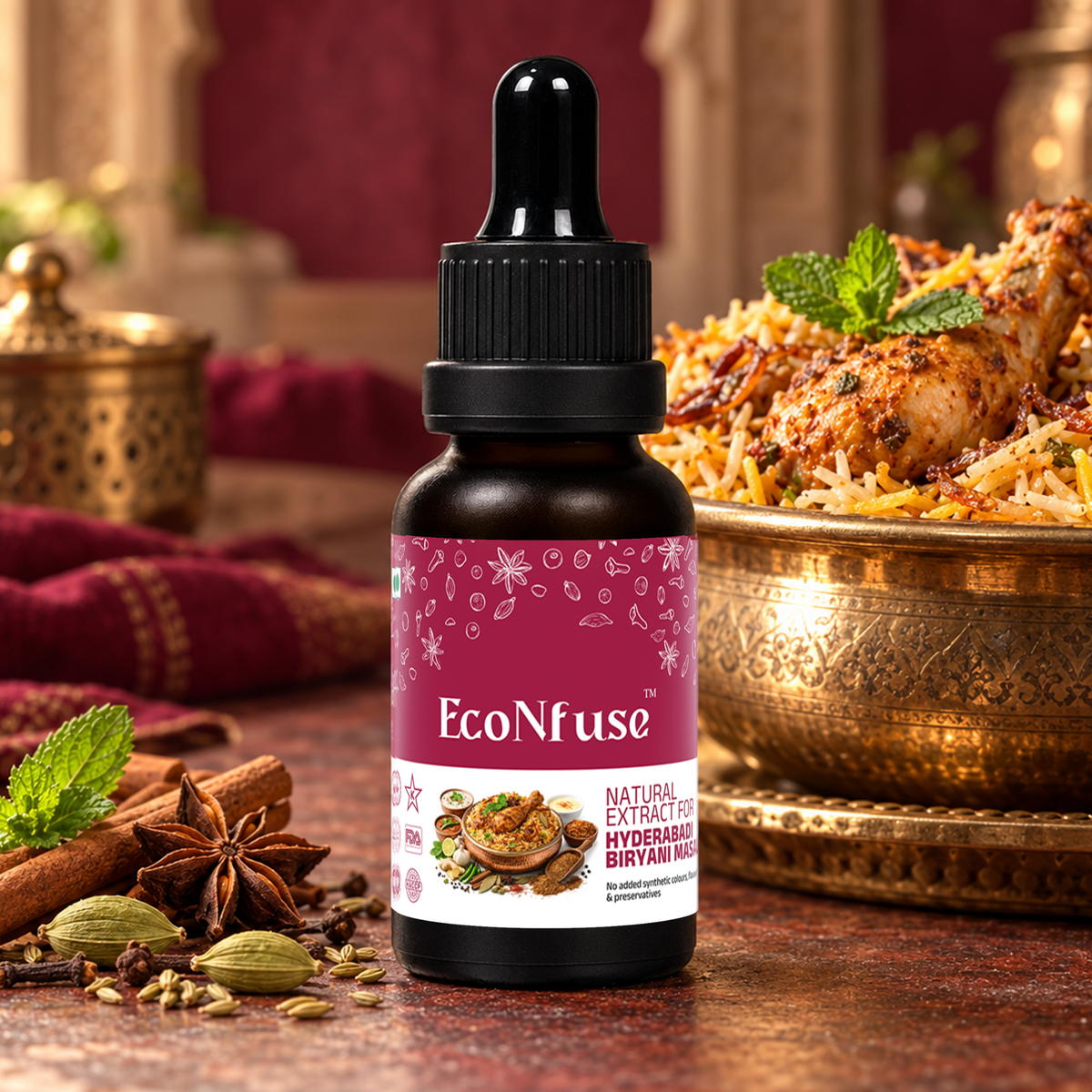 Hyderabadi Biryani Masala Liquid Spice Extract