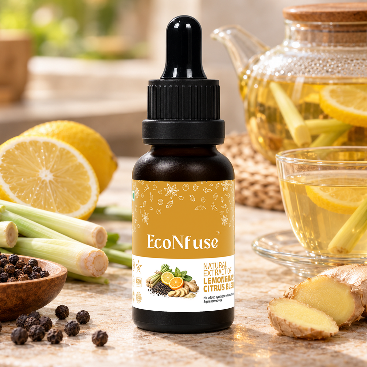 Lemongrass Citrus Blend Liquid Spice Extract