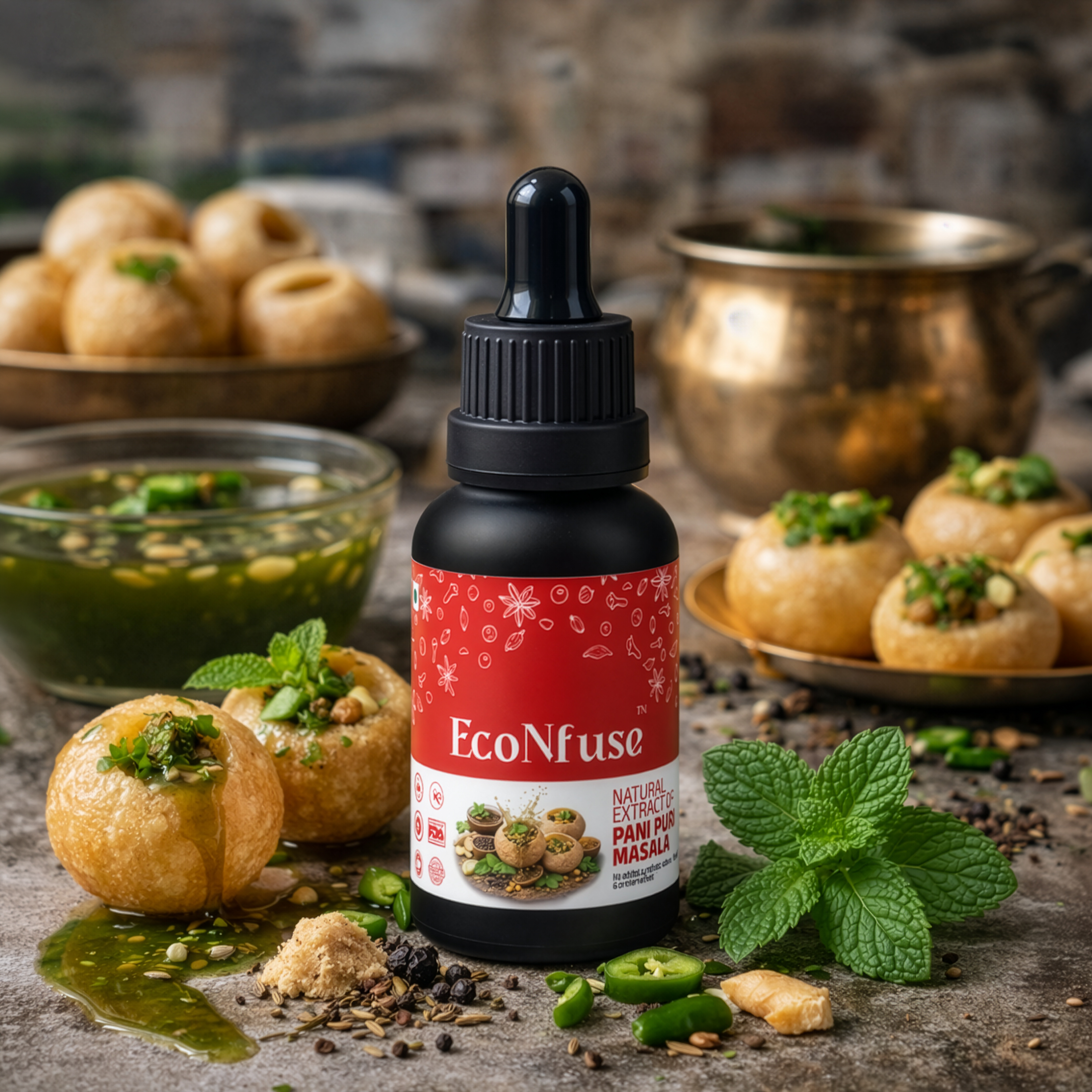 Pani Puri Masala Liquid Extract — 5 ml