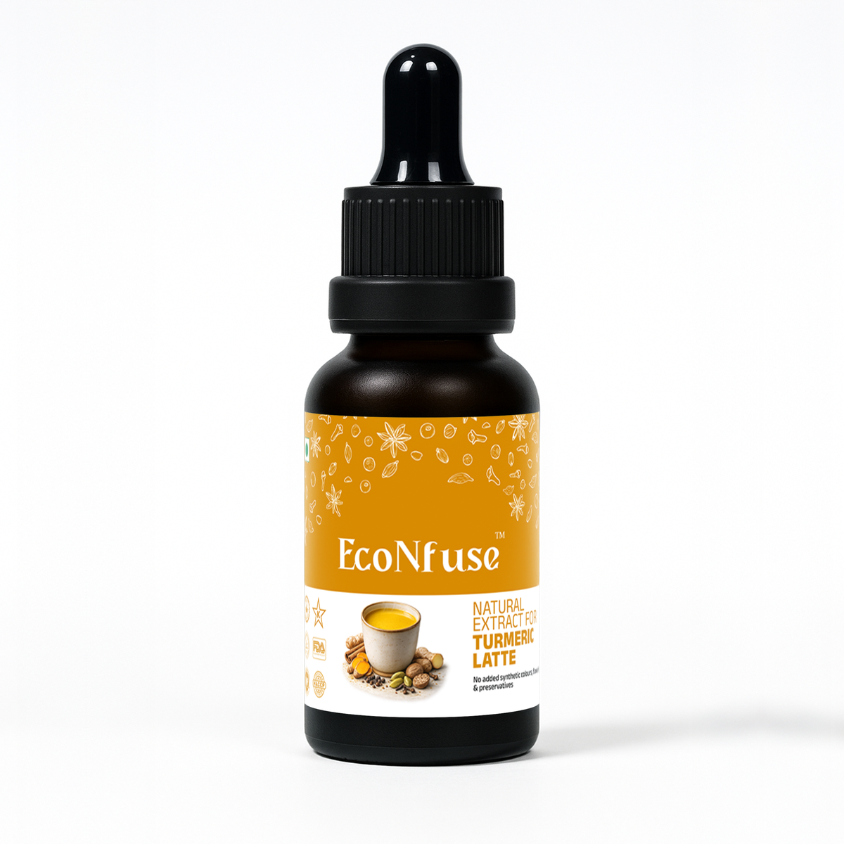 Turmeric Latte Liquid Spice Extract (Haldi Doodh Drops)